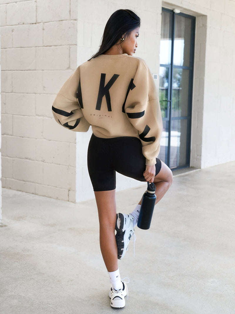 Isabel Oversized Sweater - Tan