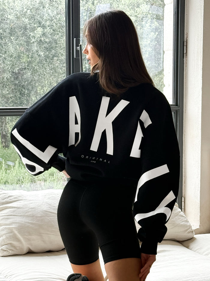 Isabel Oversized Sweater - Black