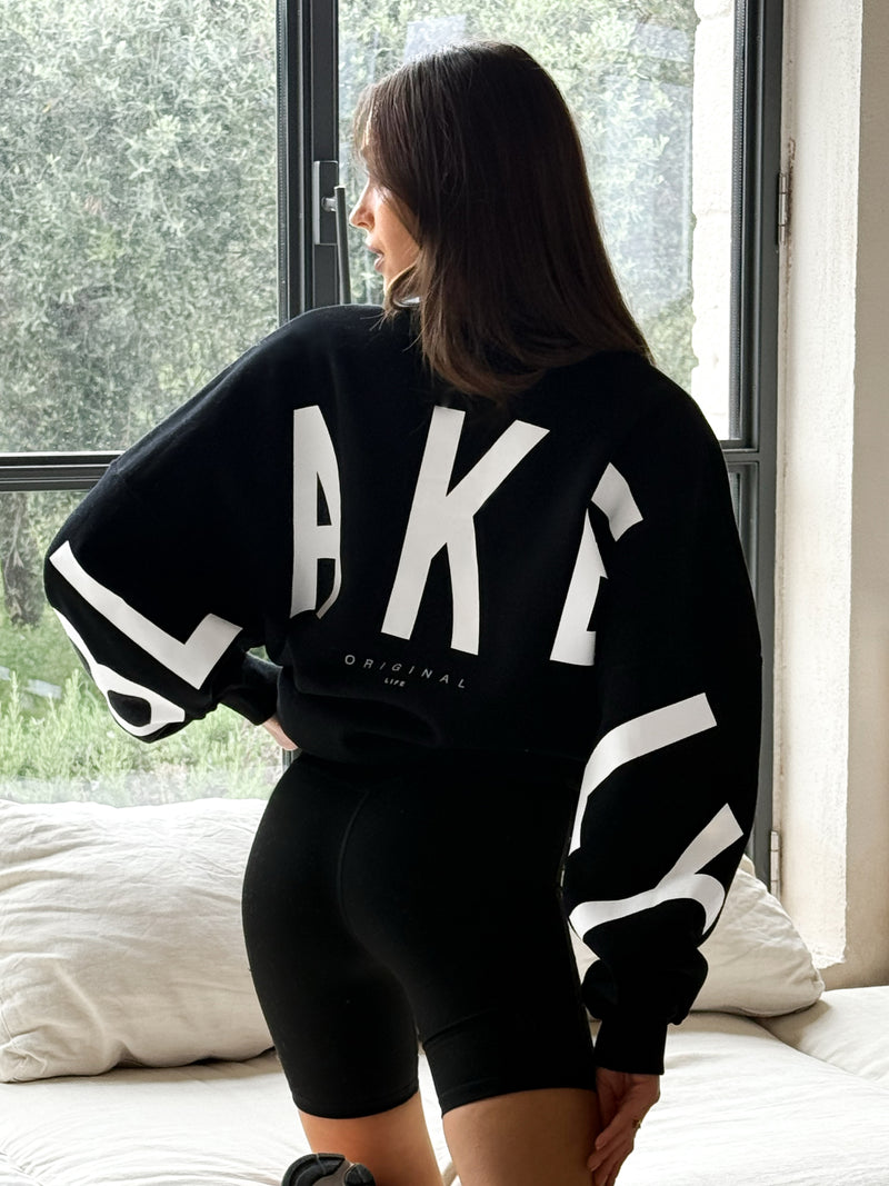 Isabel Oversized Sweater - Black