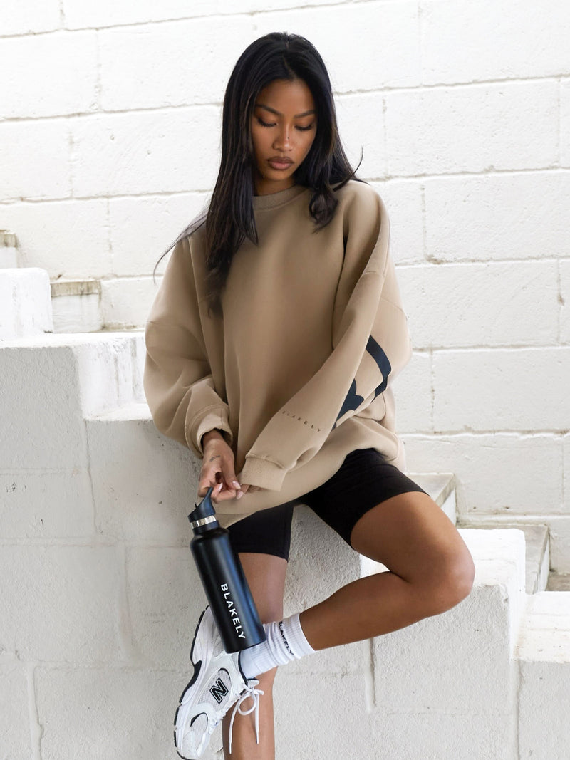 Isabel Oversized Sweater - Tan