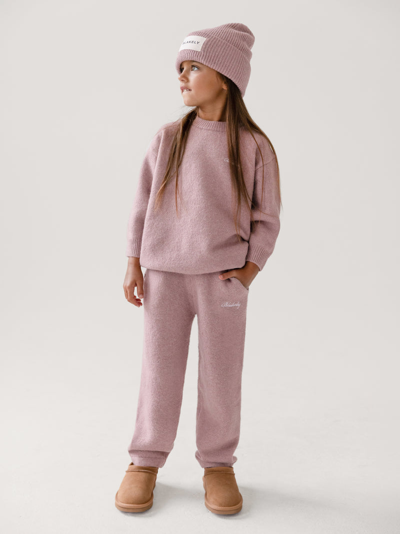 Mini Knitted Sweater - Dusty Pink
