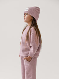 Mini Knitted Sweater - Dusty Pink