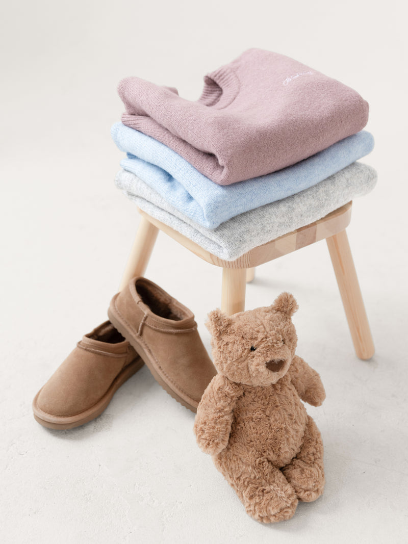 Mini Knitted Sweater - Toasted Taupe