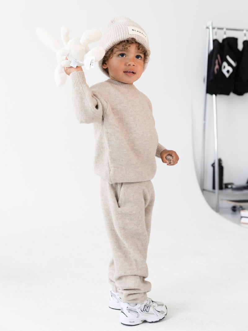 Mini Knitted Sweater - Toasted Taupe