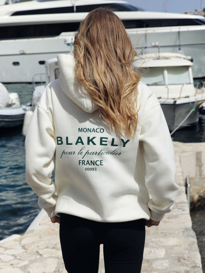 Monaco Oversized Hoodie - Ivory