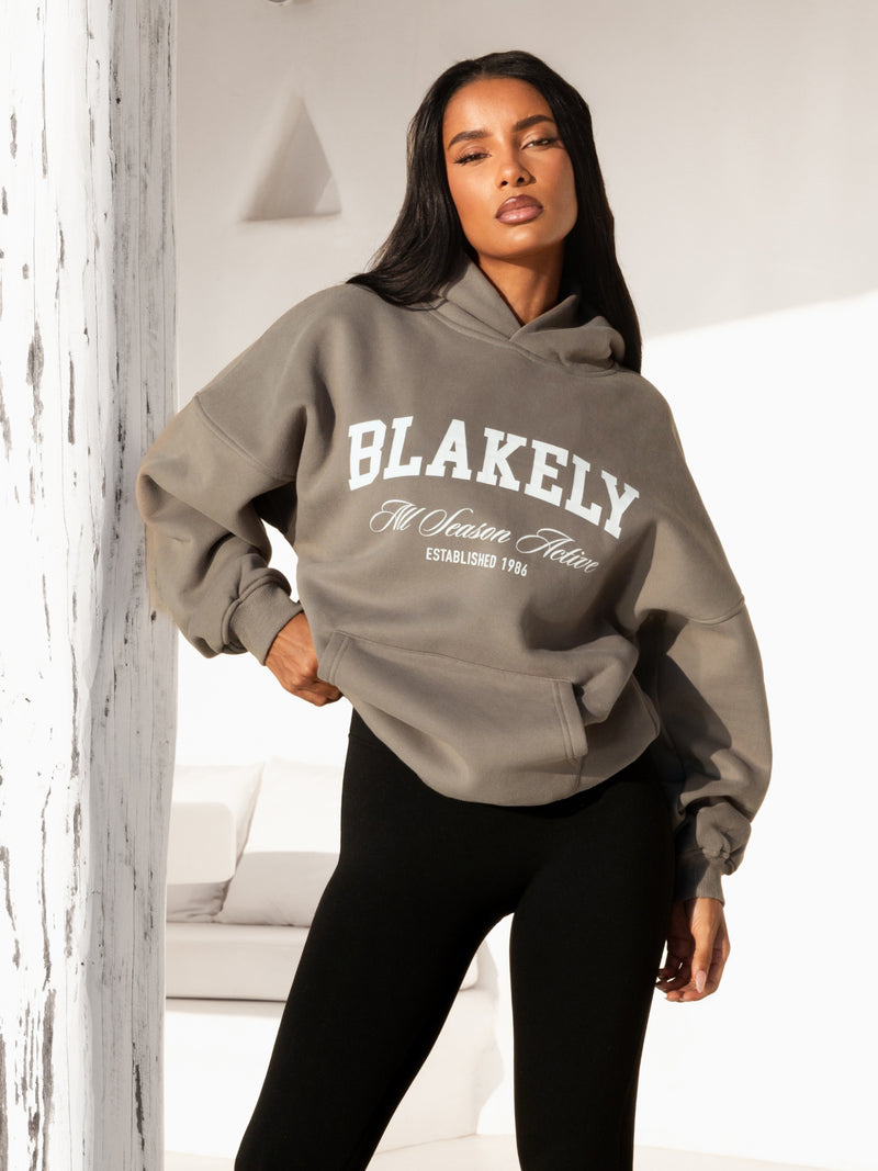 Melrose Oversized Hoodie - Safari Green