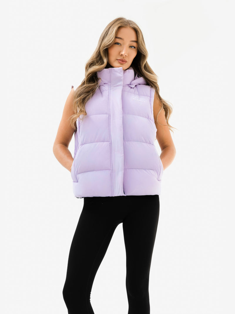 Multiway Puffer Coat 2 - Purple