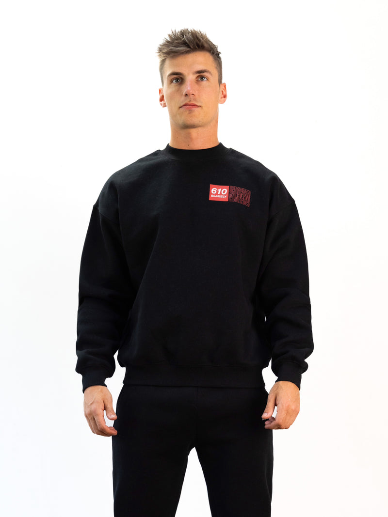 Tribeca 610 Relaxed Sweater - Black
