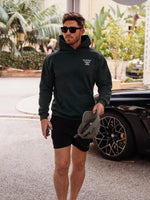 Monaco Relaxed Hoodie - Dark Green