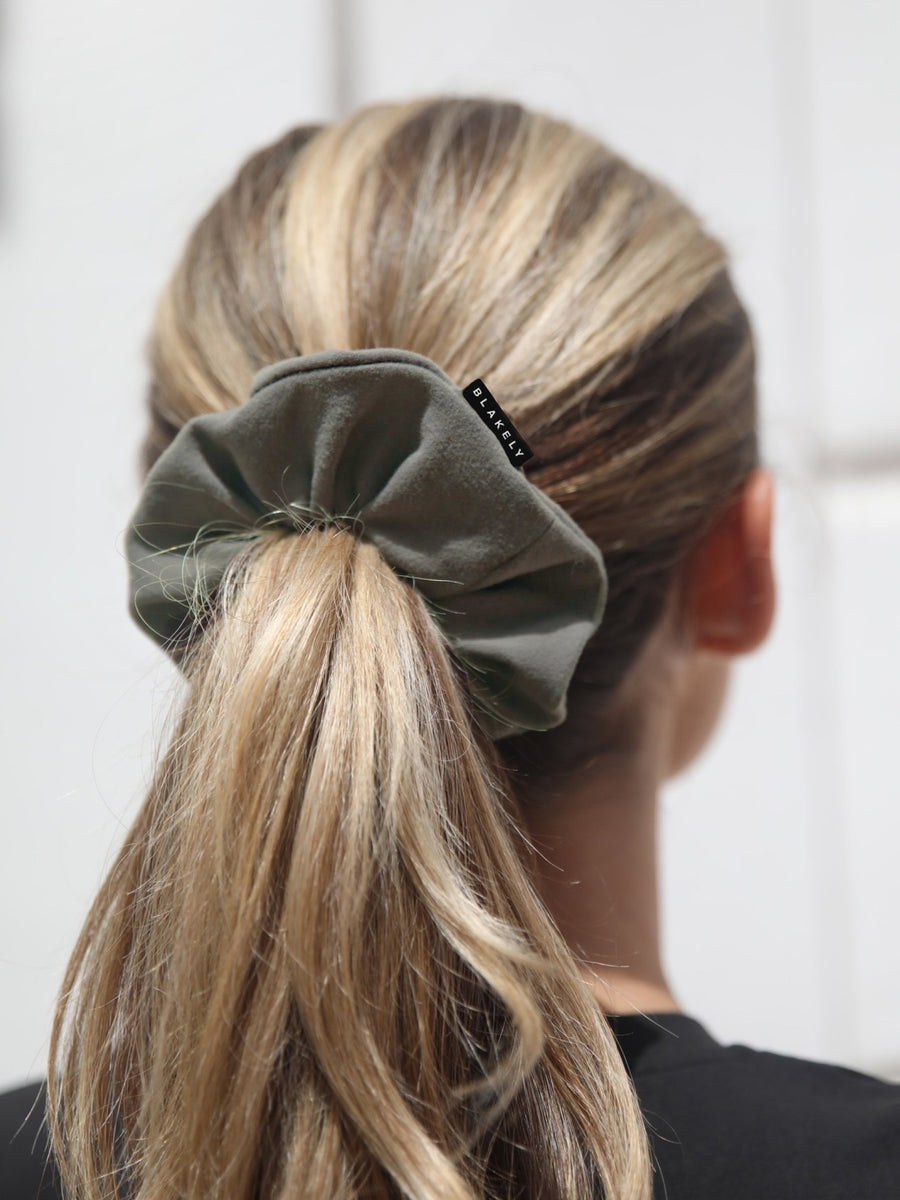 Blakely Scrunchie - Safari Green