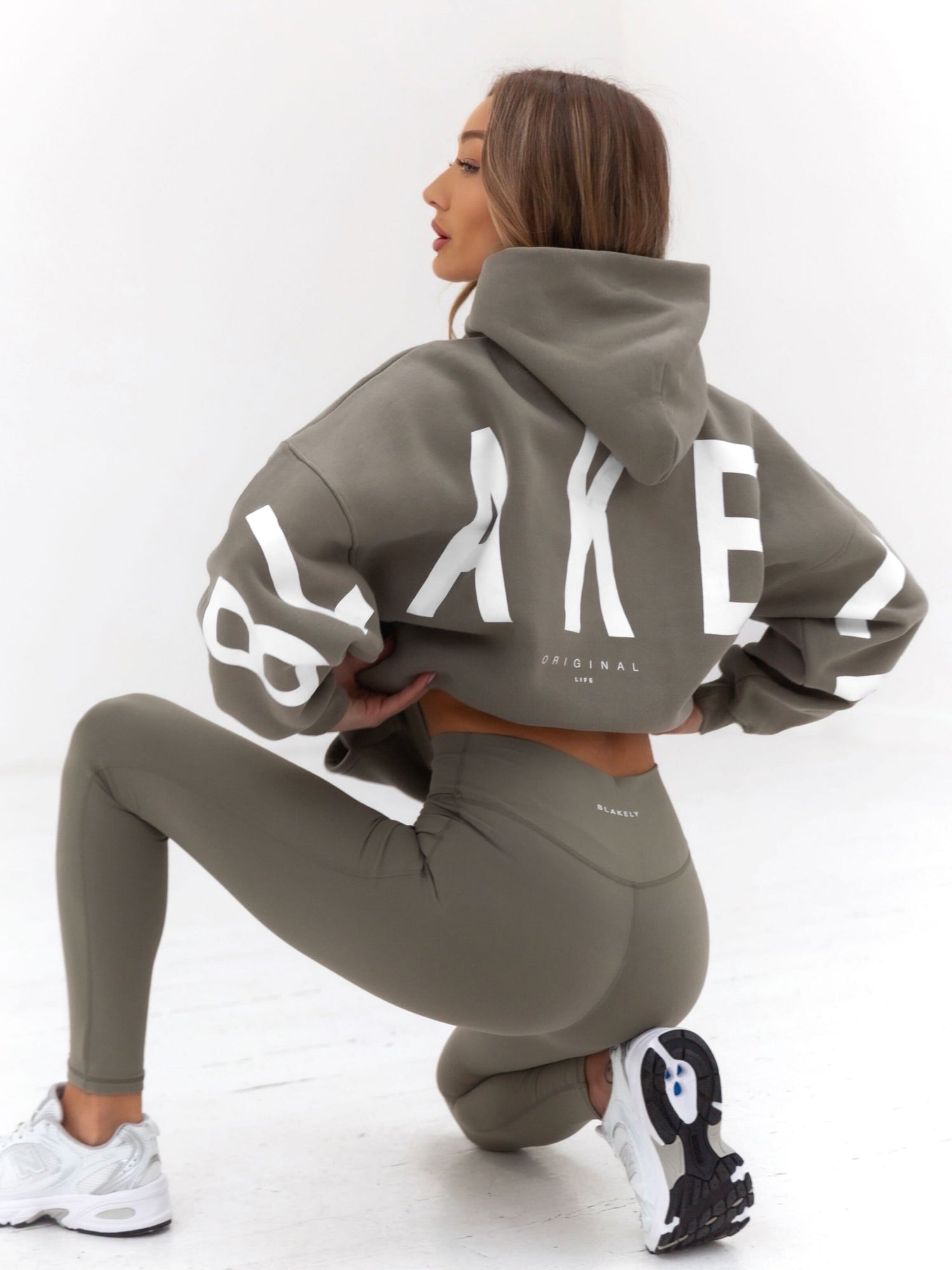 Buy Blakely Safari Green Isabel Oversized Hoodie | Free delivery