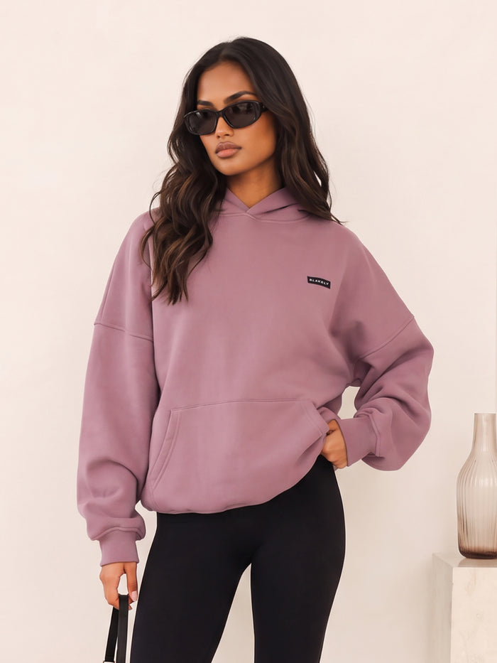Olivia Oversized Hoodie - Dusty Pink
