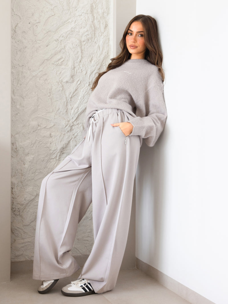 Mindy Knitted Sweater - Pebble