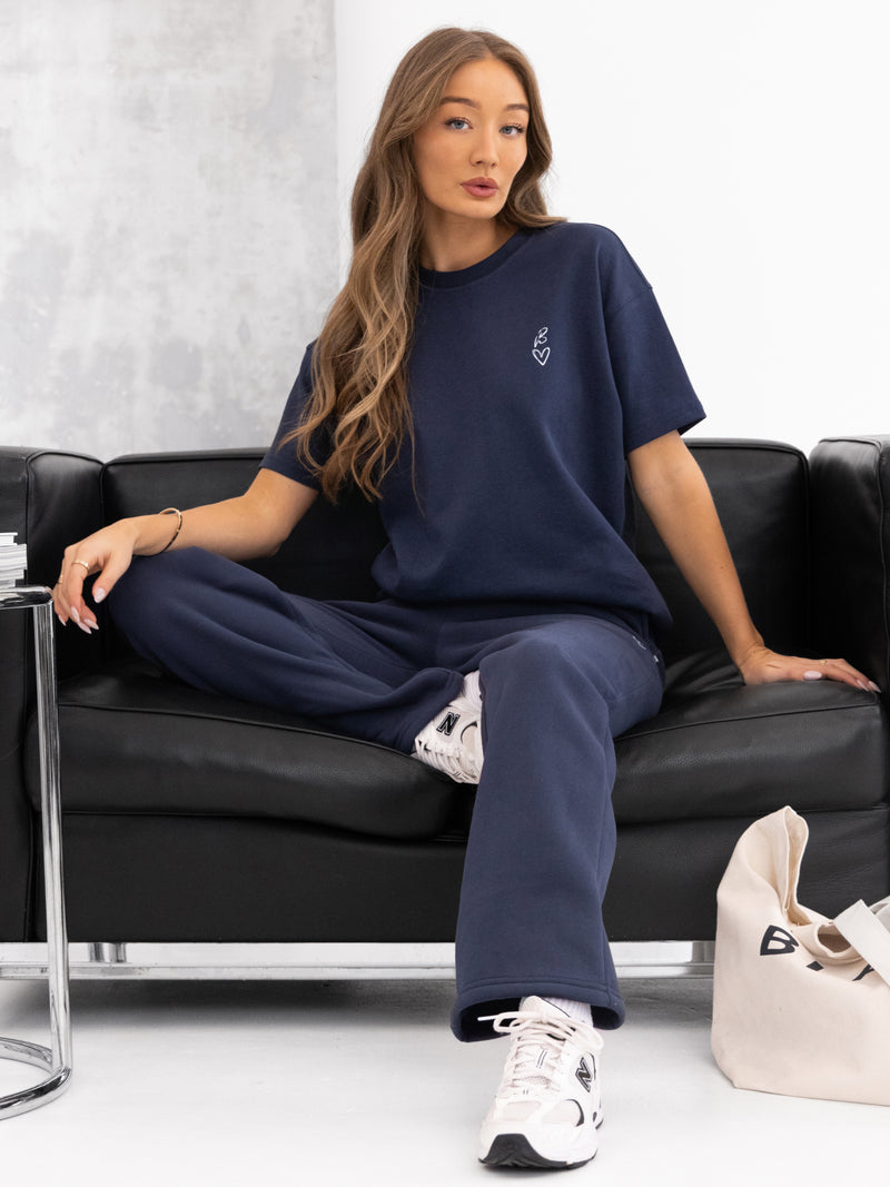 Esme Oversized T-Shirt - True Navy