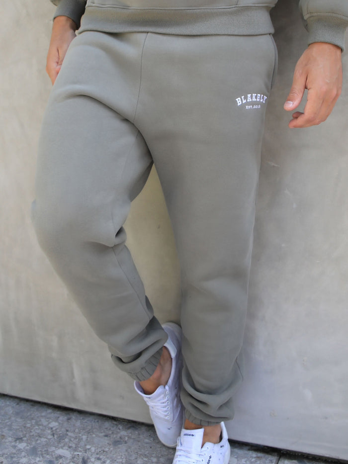 Loose Fit Sweatpants - Light grey marl/Varsity - Men