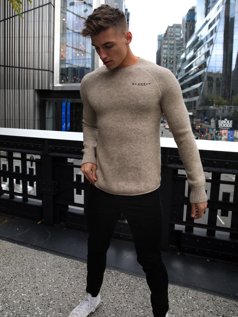 Yardley Knit Sweater - Tan