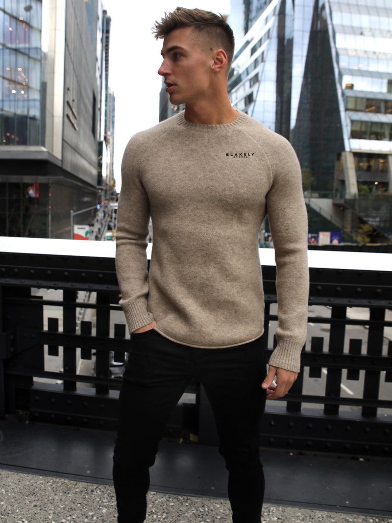 Yardley Knit Sweater - Tan