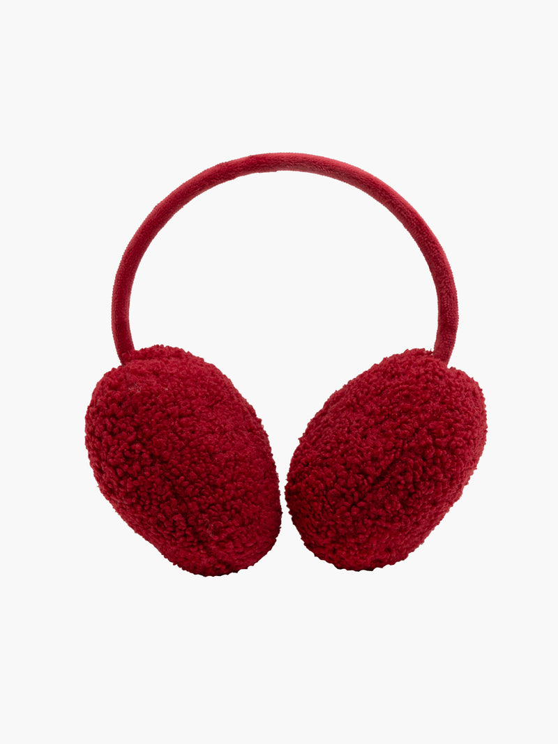 Blakely Earmuffs - Cherry Red