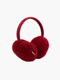 Blakely Earmuffs - Cherry Red