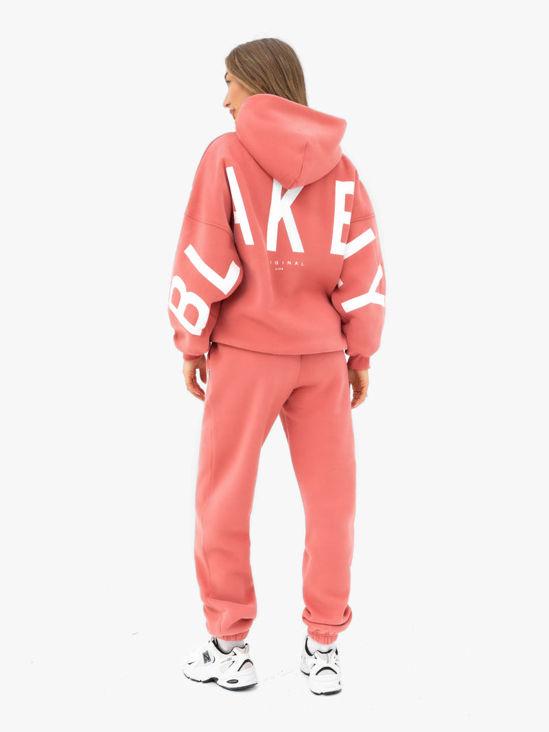 Isabel Sweatpants - Sunrise Coral
