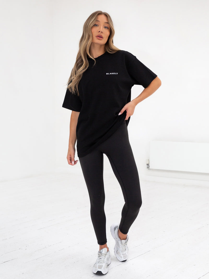 Series Oversized T-Shirt - Black