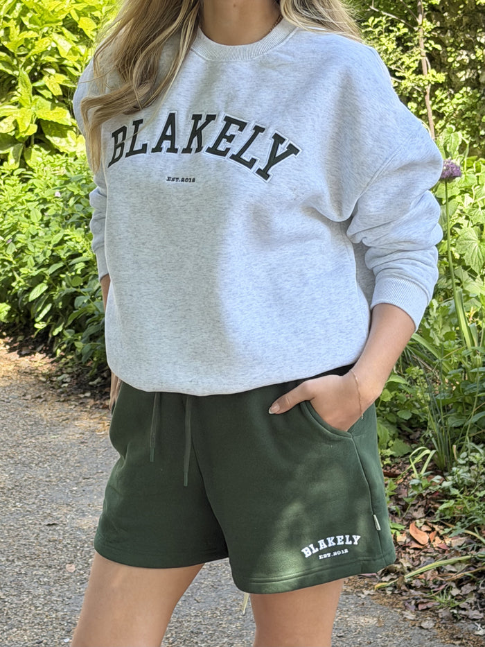 Heritage Jogger Shorts - Deep Green
