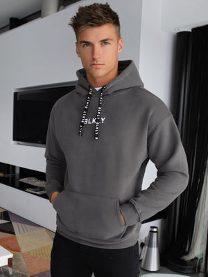BLK Creation Oversized Hoodie - Charcoal