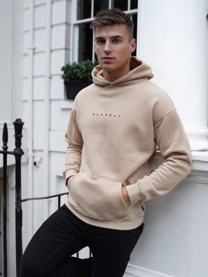 Cambria Oversized Hoodie - Tan