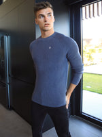 Olton Knit Jumper - Blue