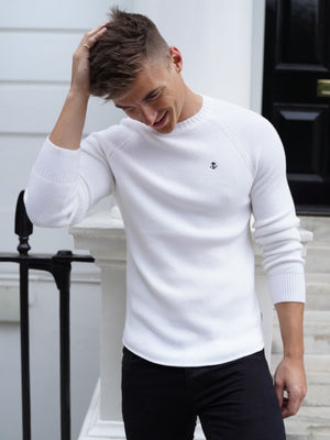 Oxley Knit Jumper - White