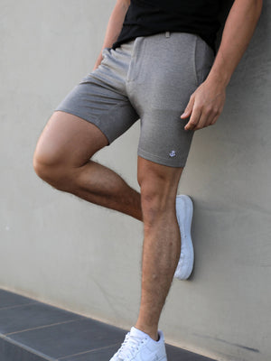 Sorrento Stretch Fit Shorts - Brown