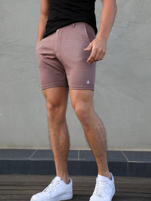 Sorrento Stretch Fit Shorts - Burgundy