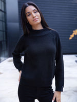 Lincombe Knit Jumper - Black