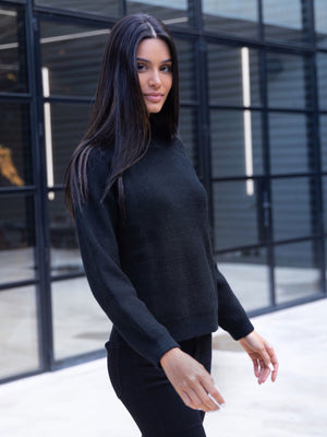 Lincombe Knit Jumper - Black