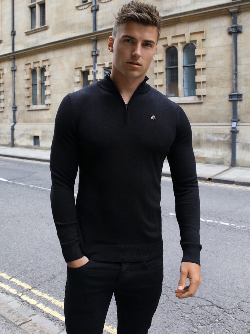 Oxbridge Sweater - Black