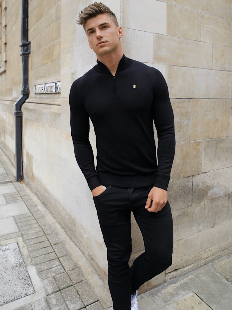 Oxbridge Sweater - Black