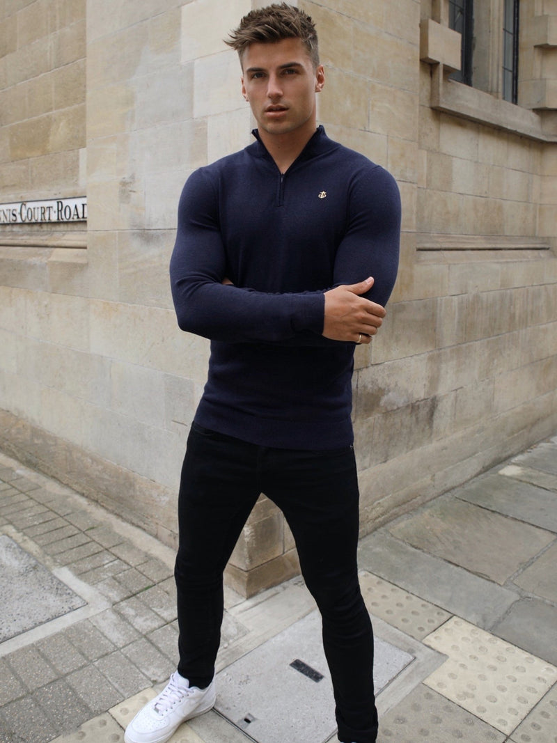 Oxbridge Sweater - Navy