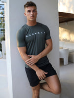 Alert Gym T-Shirt - Khaki Green