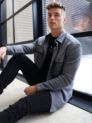 Richmond Oversized Shirt - Grey