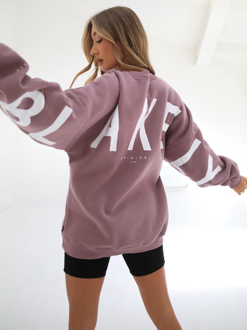 Isabel Oversized Sweater - Dusty Pink