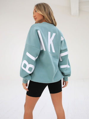 Isabel Oversized Jumper - Teal