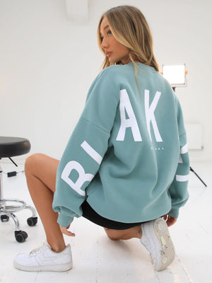 Isabel Oversized Jumper - Teal