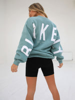 Isabel Oversized Jumper - Teal