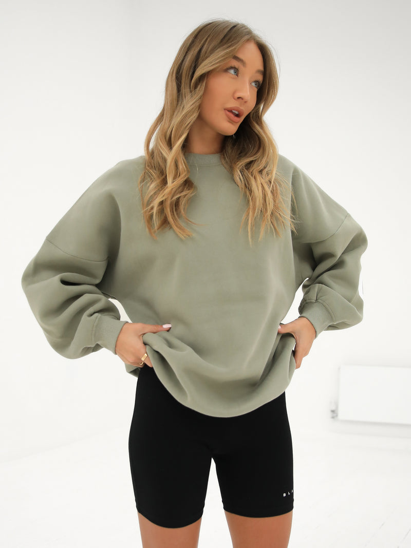 Isabel Oversized Sweater - Olive