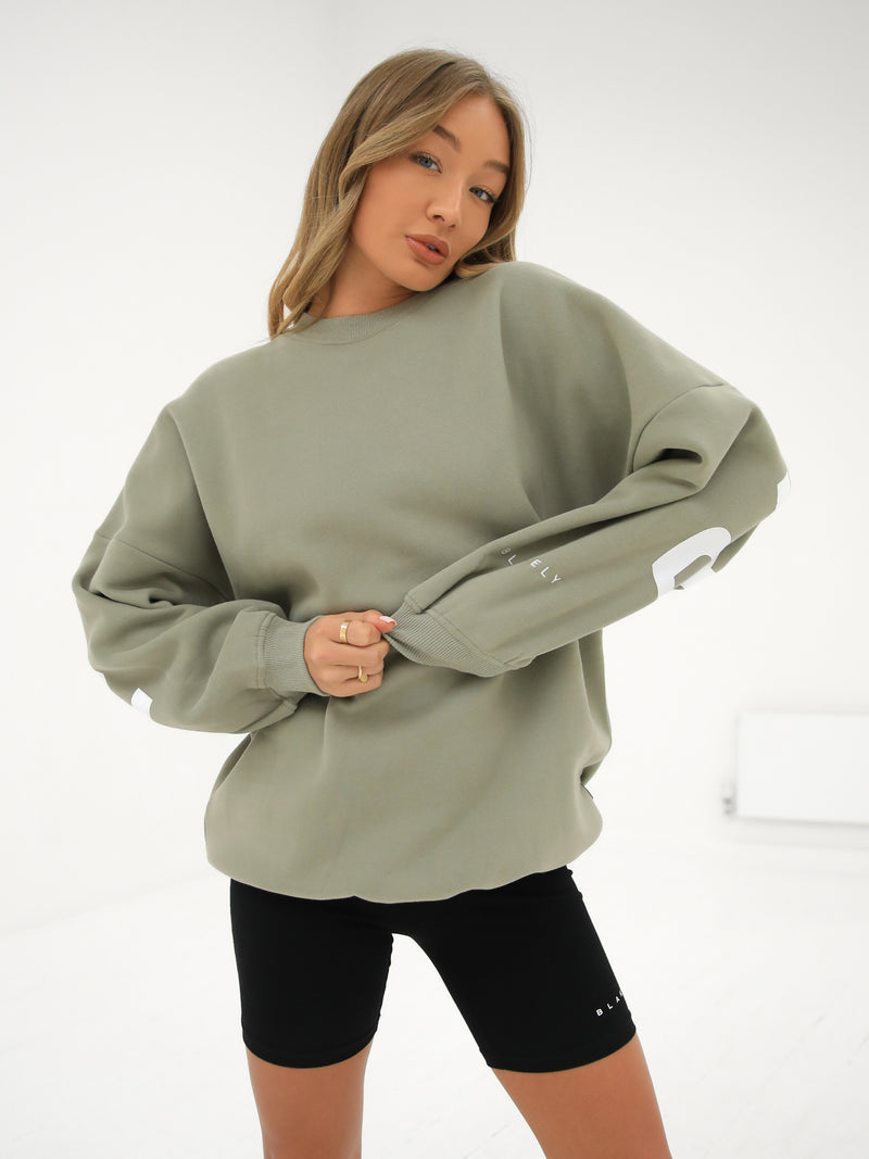 Isabel Oversized Sweater - Olive