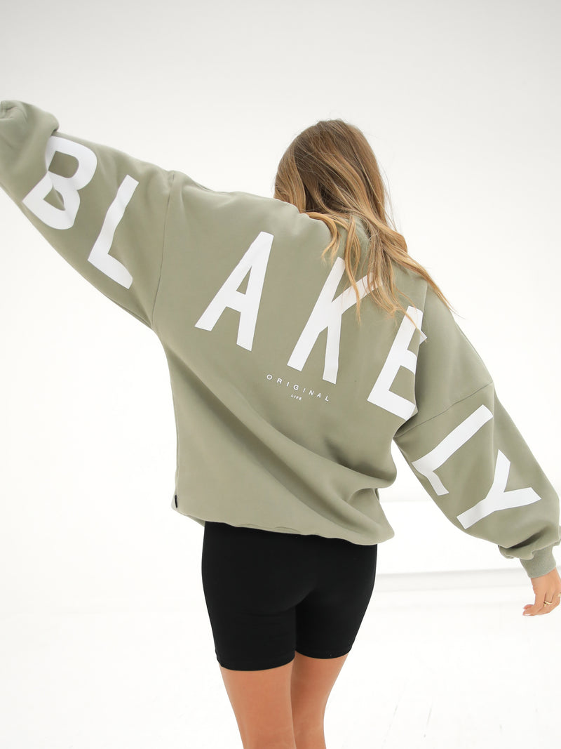 Isabel Oversized Sweater - Olive