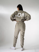 LDN Womens Oversized Jumper - Olive