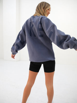 Isabel Tonal Oversized Jumper - Blue