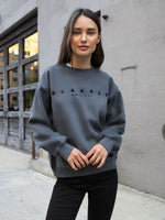 Element Womens Oversized Jumper - Charcoal
