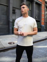 Universal Oversized Tee - Chalk